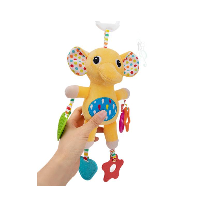 Baby Stroller Mobile: Crib Rattle & Car Seat Soothing Toy