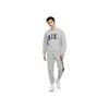 Nike Crew Neck Pullover Long Sleeve Letter Patch Sweatshirt Men Sweatshirt Gray FZ0880-063