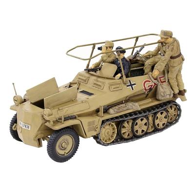 Tamiya 1/35 Military Miniature Series No.113 German Sd.kfz.250/3 Radio Command Vehicle Glaive Plastic Model Kit