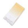 Premium Hot-selling Bathing Türkiye Cotton Adult Tassel Beach Towel Children's Striped Bath Towel Customizable Pad