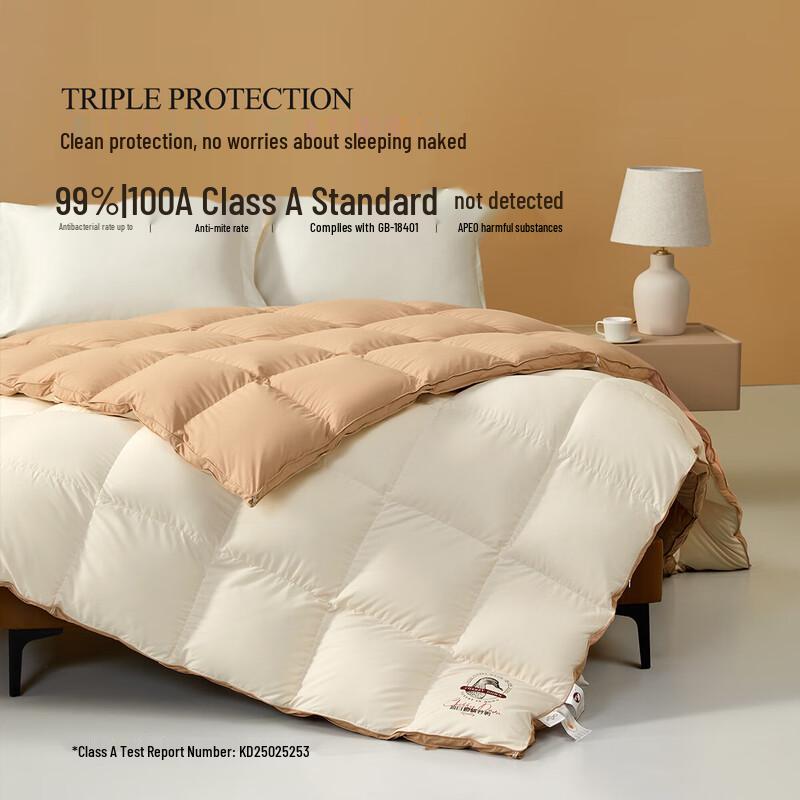 Mercury Home Textiles 90% White Duck Down Autumn/Winter Quilt