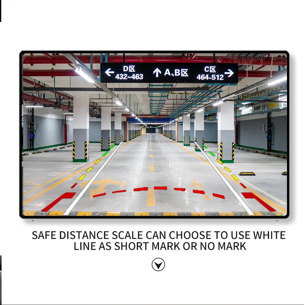 Reversing Camera DVD Reversing Image Intelligent Dynamic Trajectory Night Vision HD Fisheye 170 Full-color Video Image