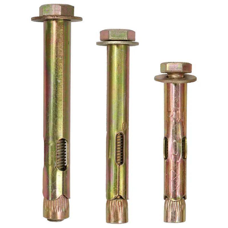 Hex Bolt Floor Expansion Screw for Clothing Rack and Security Door Railings