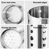 Stainless Steel Cutlery Holder Chopstick Storage Holder Organizer Container Drainer Spoon Fork Chopsticks Kitchen Storage Basket