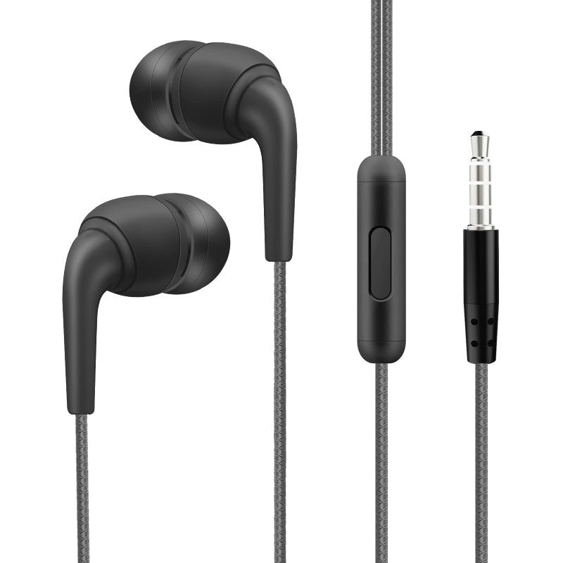 Écouteurs Filaire Macaron 3,5 Mm Intra-Auriculaire Pour Musique Appels Avec Micro Écouteurs Gaming Affaires Simples Multi-Couleurs