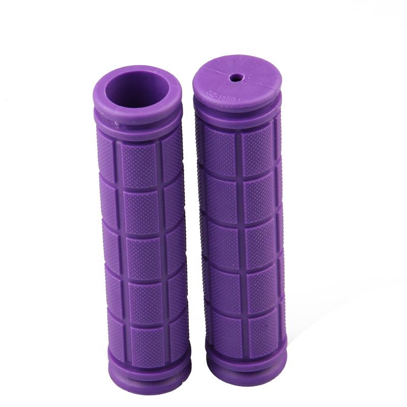 2PCS Bicycle Grips Rubber Bike Handlebar Grip MTB Mountain Bike Grip Accessories Anti-slip Bike Scooter Grip Cover Cycling Parts