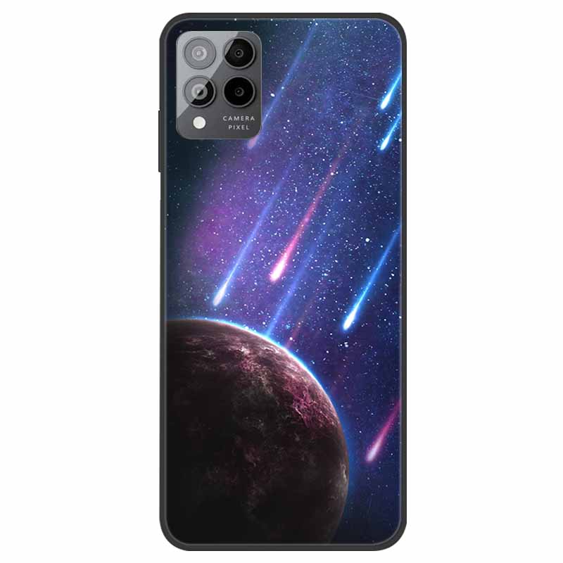 For T-Mobile REVVL 6 5G Case Christmas Soft Silicone TPU Phone Back Cover Case for T-Mobile Revvl 6 Pro 5G Santa Claus Elk Funda
