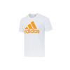 T Shirts Men's White Crew Neck Moderate Straight Fit H12173