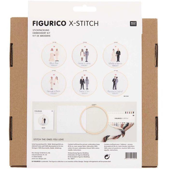 Kit de broderie - mariage