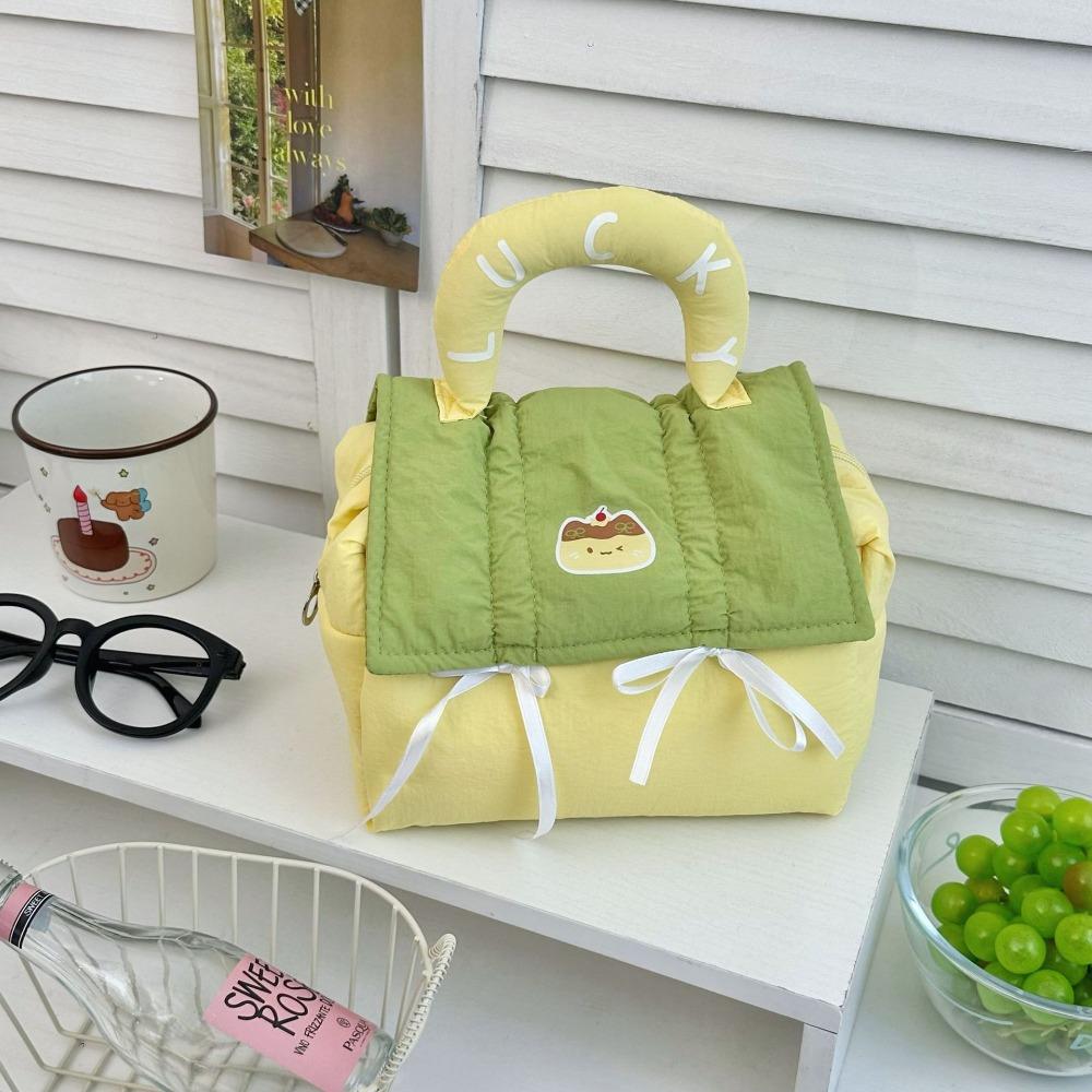 Kawaii Cute Cabin Makeup Bag House-shaped Toiletry Bag Portable Handheld Cosmetic Case  Ladies