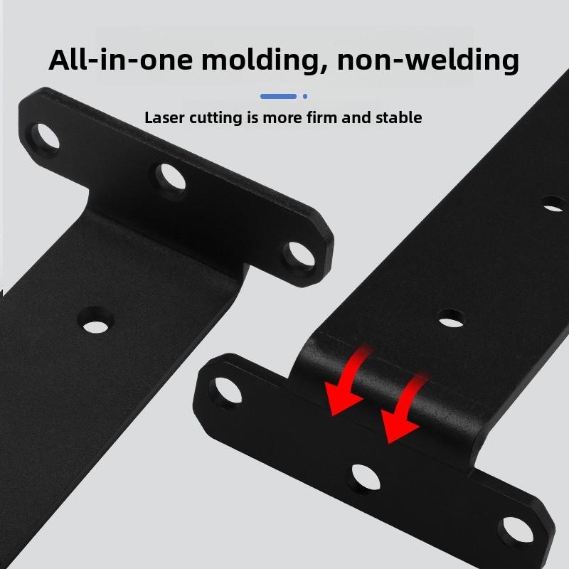 1 PCS 200kg Bearing Capacity Suspended Tripod Brackets Wall Shelf Support Hidden Wall Fixed Partition Storage Rack Shelves