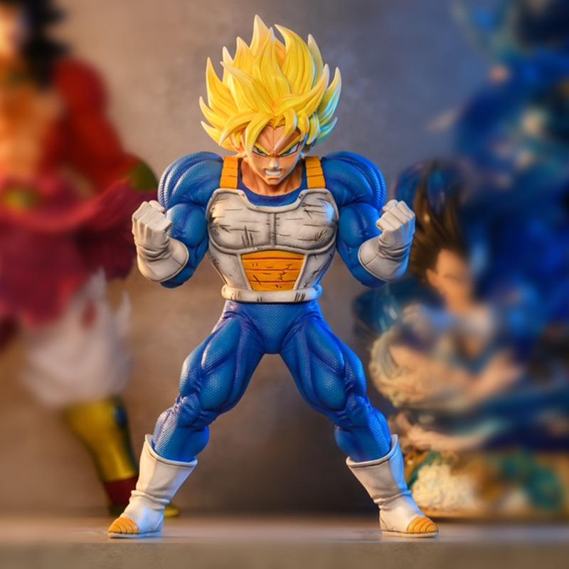 

Dragon Ball Goku 26cm Anime Figure Super Saiyan Figurine Statue Pvc Statue Model Ornament Collection Toy Gift
