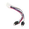 Power Input Speaker Harness for DUAL TBX10A Amplifier 10 Pin Plug Power Harness
