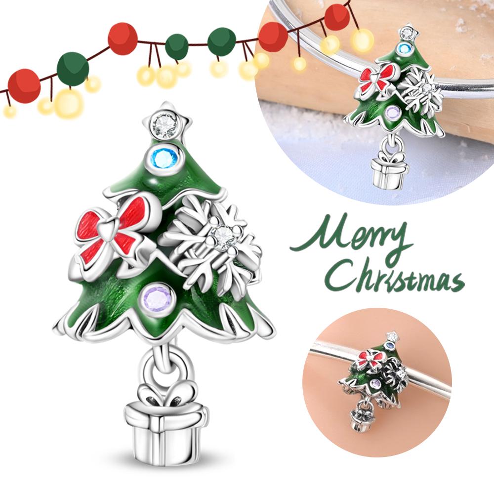 Christmas Party Copper Christmas Gift Socks Pendant Beads Fit Charm Bracelet Pendant Women Diy Fine Jewelry Party Gift
