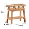 1/12 Doll House Furniture Flower Handmade Garden Bedroom Decoration Role Play Accessories Children's
