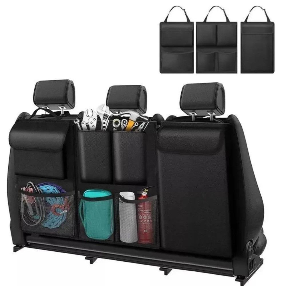 Detachable Car Trunk Storage Bag Rear Seat Storage Cargo Rack  Auto Trunk Organization