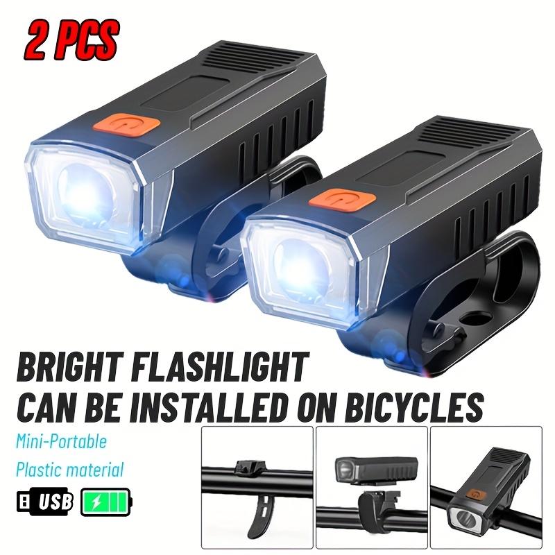 Bicycle Headlights Are Rechargeable and Easy To Install, with 3 Lighting Modes Suitable for All Bicycles, Mountains, and Highways