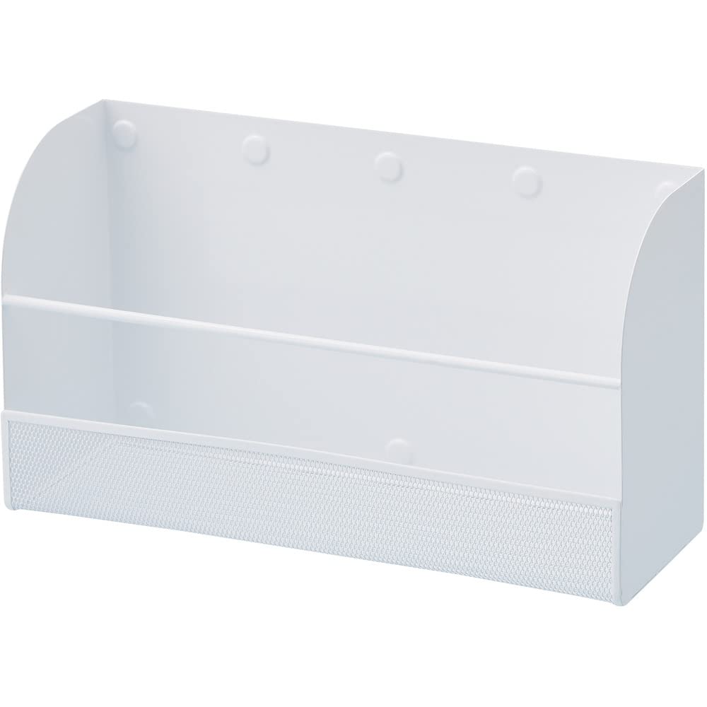 LIHIT LAB Magnetic Rack, Large, Horizontal, White, A7452-0