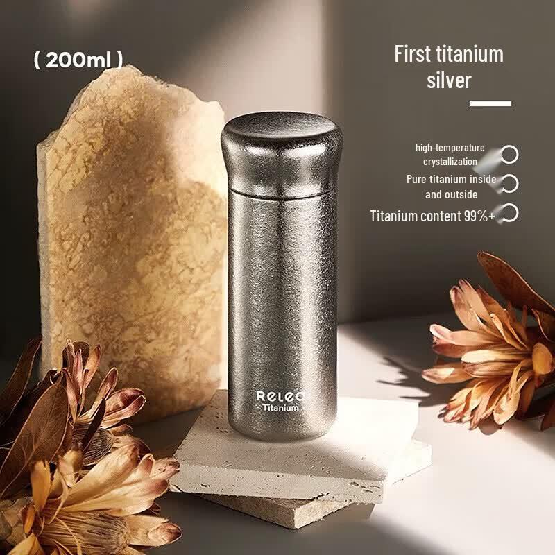 RELEA Pure Titanium Mini Insulated Pocket Cup