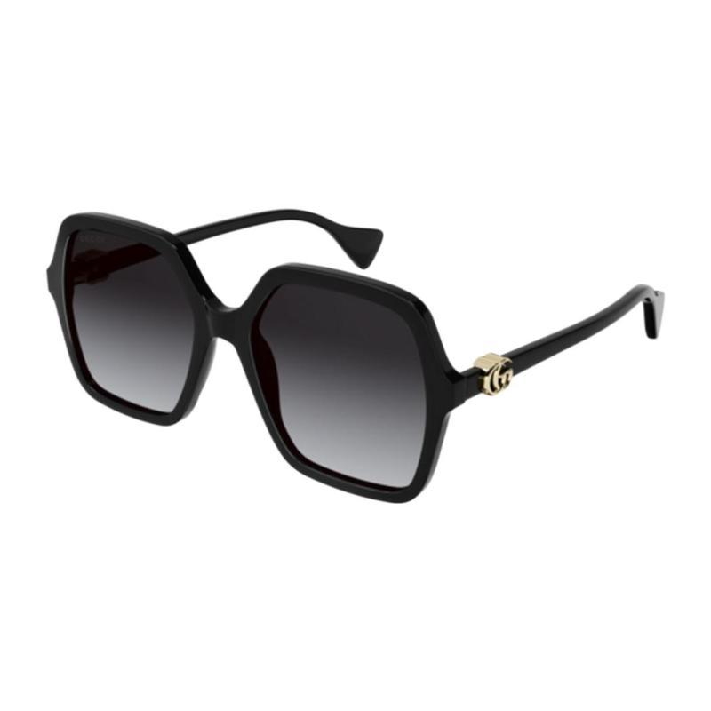 GUCCI Minimalist Butterfly Sunglasses Unisex Couple Black