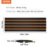 Curb Ramp Rubber Driveway Ramp 2 Pack 2.6" Rise 15T Load Threshold Ramp