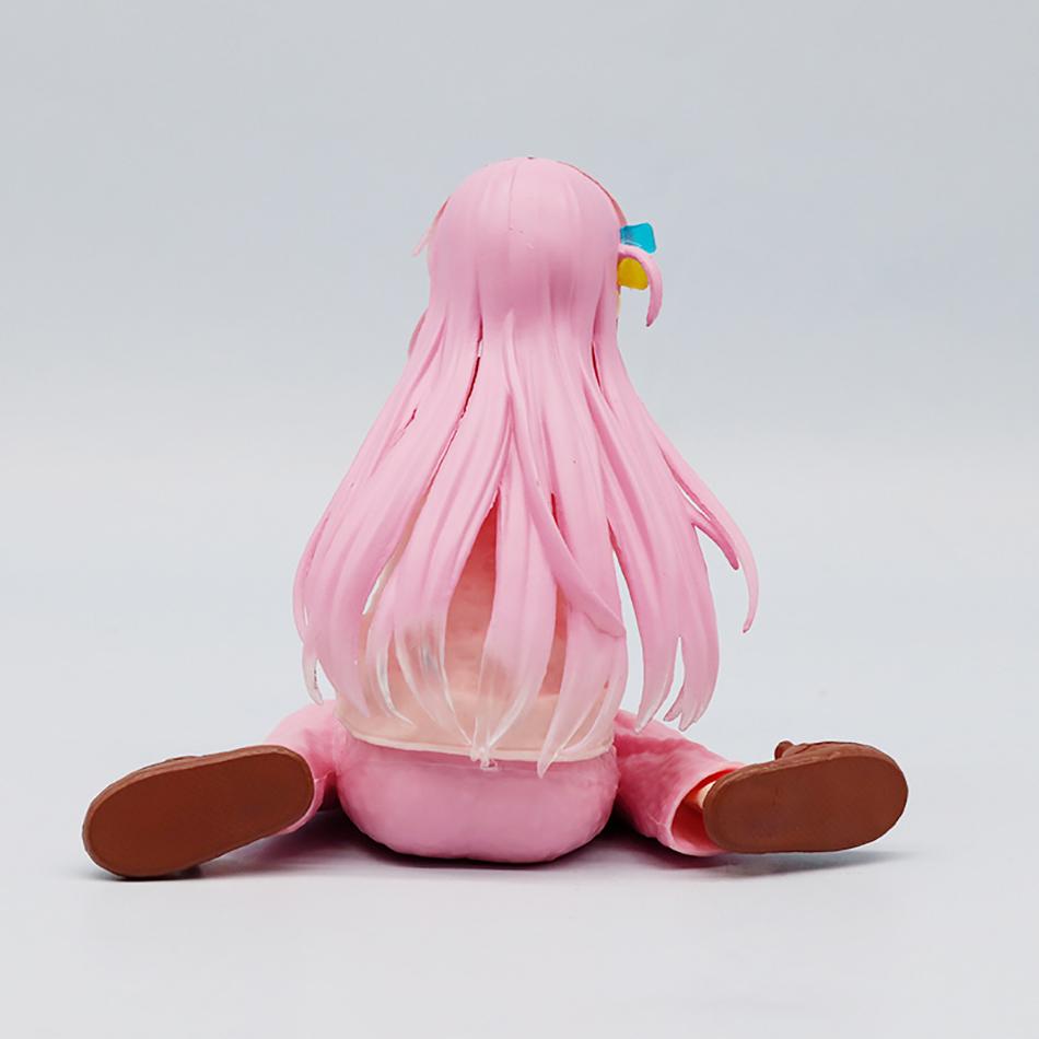 10cm Anime Bocchi The Rock Animated Version Coreful Doll Gotoh Hitori Loungewear Model Toy Gift Action Figure PVC Poseable Articulated Scale Detailed