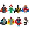 Ninja Hero Police Firefighter Minifigure Building Blocks Set, City World Educational Puzzle Bricks Toy for Boys Girls