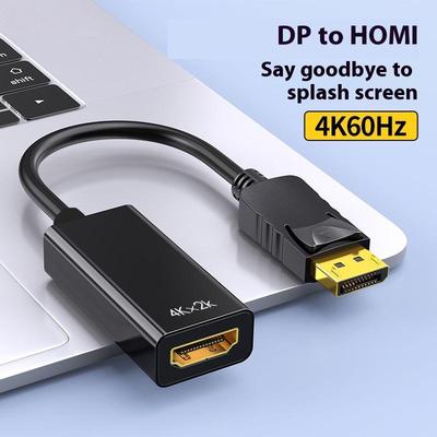 1 kus 4K Displayport na HDMI-kompatibilní video audio kabelový adaptér pro PC počítač HDTV projektor DP na HDMI konvertorový kabel