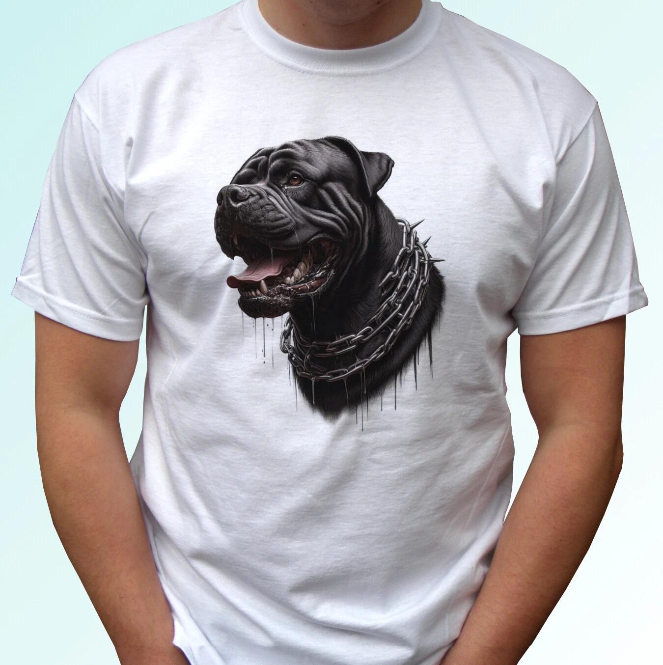 

Cane Corso white kids boys T-Shirt dog top paint design gift tee italian mastiff all sizes 160