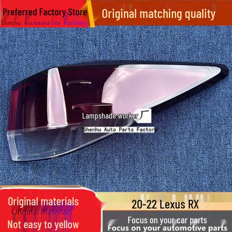Lexus RX Taillight Cover for 2020-2022 Models Driver Side Rear - Standard