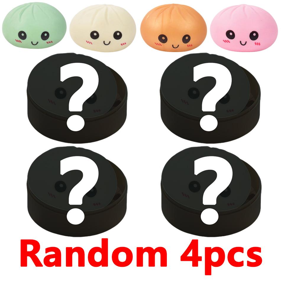 Hot Simulation Flash Dumpling Pressure Ball Slow Rebound Soft Pinch Decompression Baozi Modeling Stress Relief Toy Birthday Gift