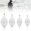 Agnkaster i rustfritt stål Trap Cage Carp Fishing Feeder Tackleverktøy