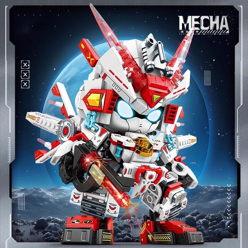 2025 STEM Building Blocks Kit, DIY Mecha Robot Model Educational Construction Toys for Kids Ages 8-12, Creative Birthday Gift