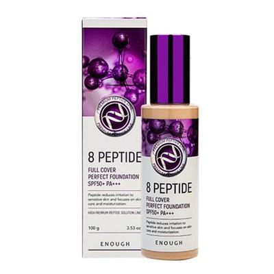 Premium 8 Peptide Full Cover Perfect Foundation 100g (9 Options)