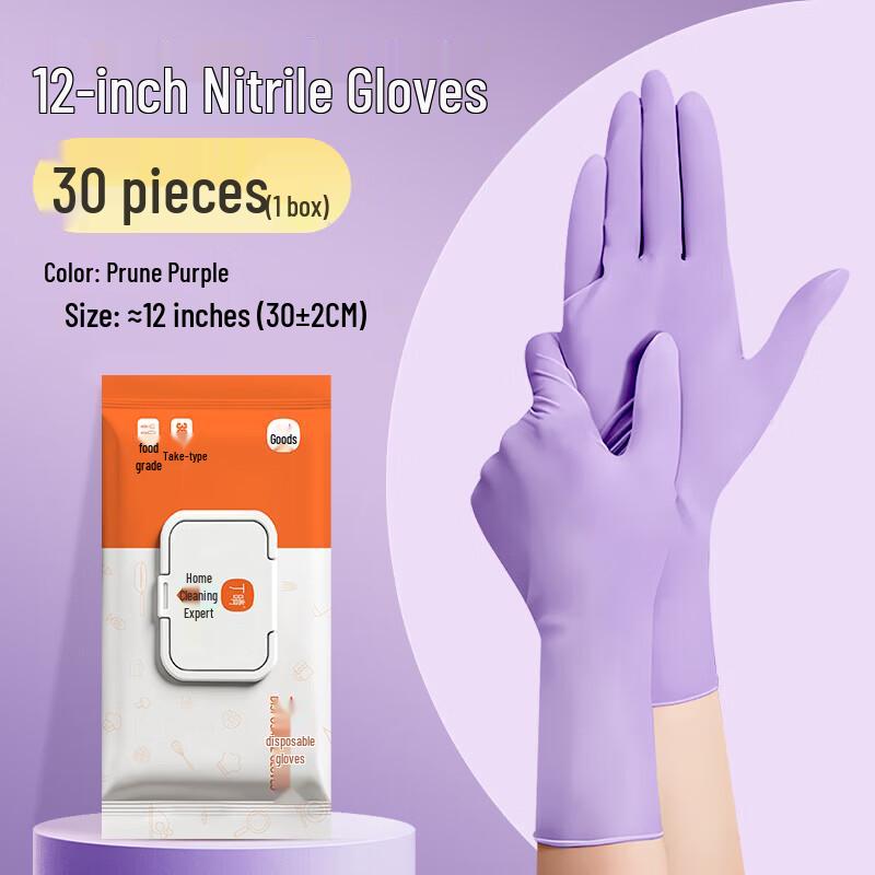 

Extended Thickened Disposable Nitrile Gloves