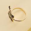 European & American Fashion Jewelry: New Rhinestone Enamel Butterfly Ring