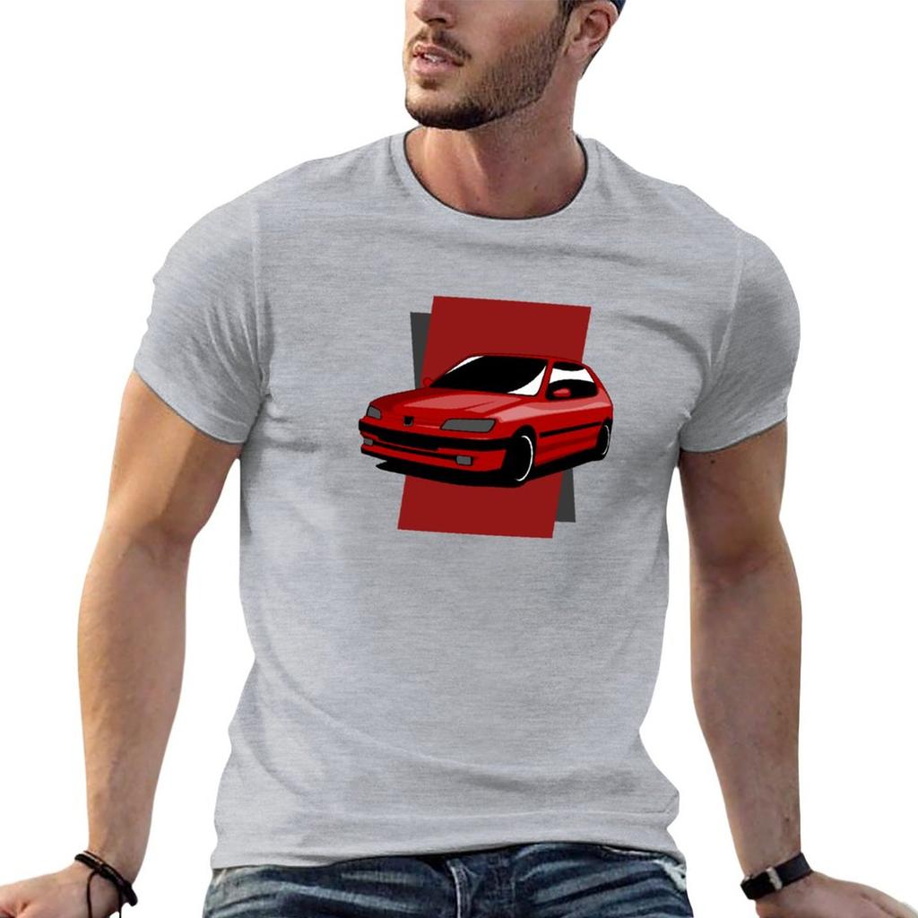 New Minimalistic 306 GTI T-Shirt Blank T Shirts Anime T-shirt Custom T Shirts Kawaii Clothes Mens T Shirts Pack