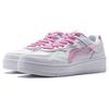 Li Ning Rising Phoenix Slip Resistant Slip Resistant Low top Skateboard Shoes Women's White Pink AGCT380-3