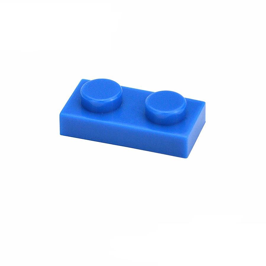 1x2 Kropki 100 SZTUK Kolor Edukacyjny Kreatywny kompatybilny 3023 Rozmiar MOC Klocki Cienkie Figurki Klocki Zabawki dla Dzieci