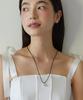 Tatiana (Silver 925) Mild Heart String Necklace Nz2115