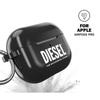 DIESEL AirPods Pro 2 Pro Stylish TPU Cover with Brand Protective AirPods Pro Generation Case/AirPods Case, Logo, (Diesel 1st/2nd Case, Black)
