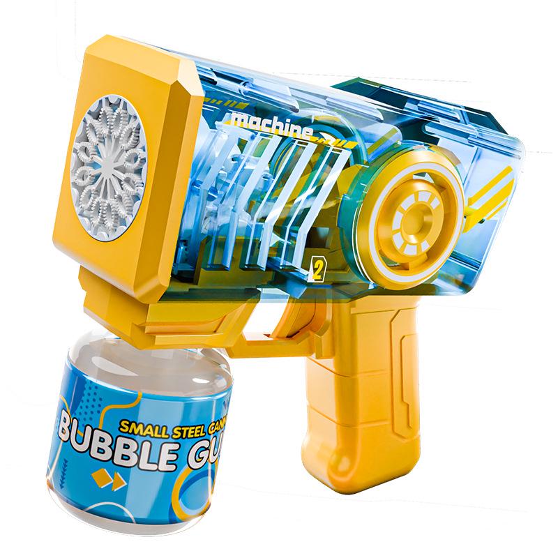 Automatic Gatling Bubble Gun Toy for Kids - Outdoor Fun Gift