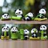 Panda Figure Collectible Pvc Toy With Sensory Development For Kids And Adults
