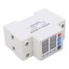 Over Under Voltage Protective Device Adjusting Dual Display Overcurrent Overload Arrester 40A 240V‑300V