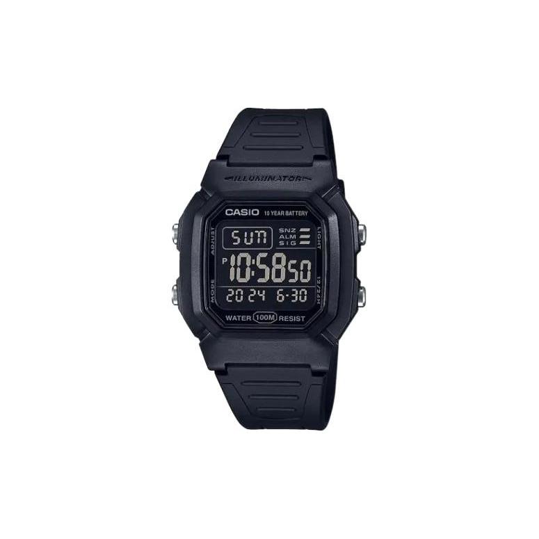 CASIO Men EDIFICE Black Watch W-800H-1B W-800H-1B Black Dial