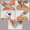 Kitchen Gadget Set 5pcs, Space Saving Cooking Tools Kitchen Accessories Garlic/Ginger Grinder, Cheese Grater, Vegetable/Fruit Peeler