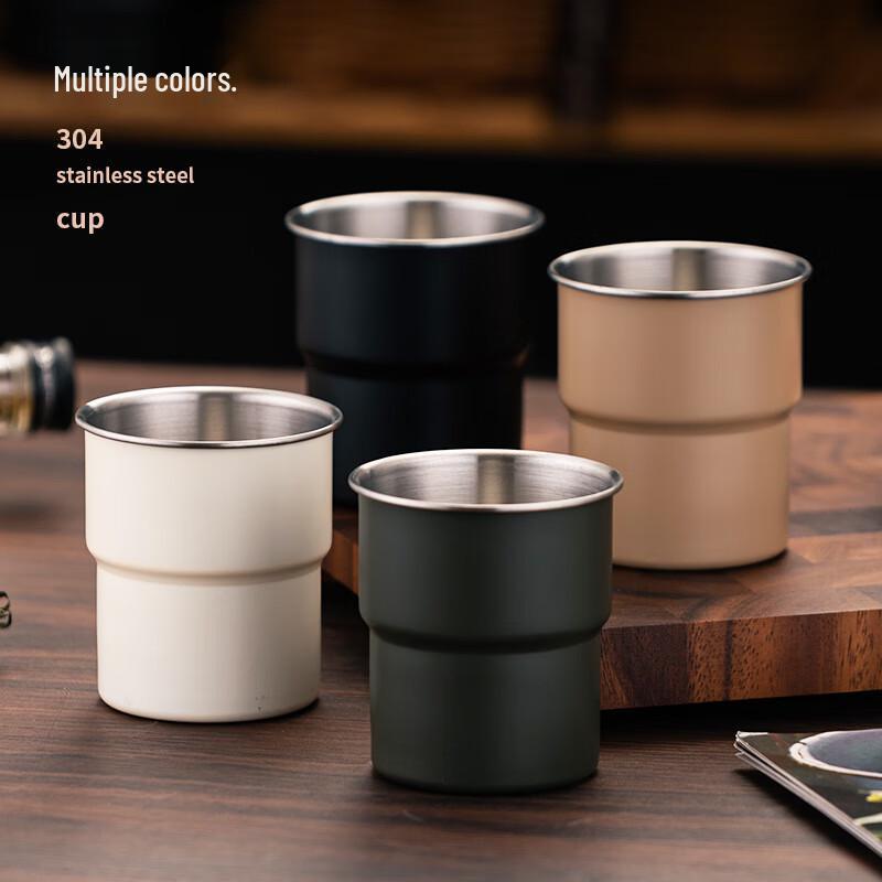 304 Stainless Steel Outdoor Camping Cup Set 1