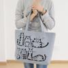 Women's Bag Cute Cats Canvas One Shoulder Casual Handbag Student Book Bags Large Capacity Shopping Korean Version New Fashion