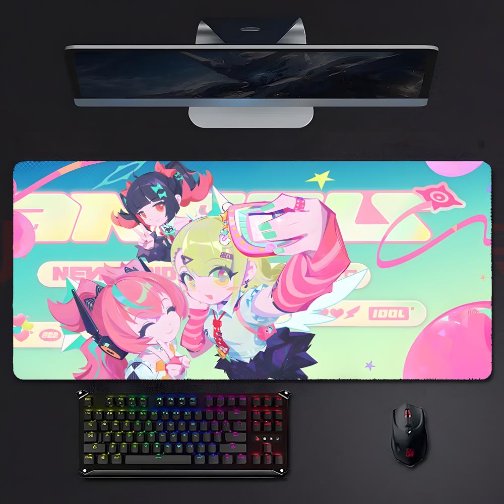 Cool Stylish Game Zenless Zone Zero Mouse Pad Large Gaming Mousepad With Stitched Edges Thickened Desk Mat Pc