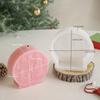 Silicone Crafting Mold Ornament Moulds Christmas Series Sculpture Moulds Figurines Molds Silicone Texture for Craft